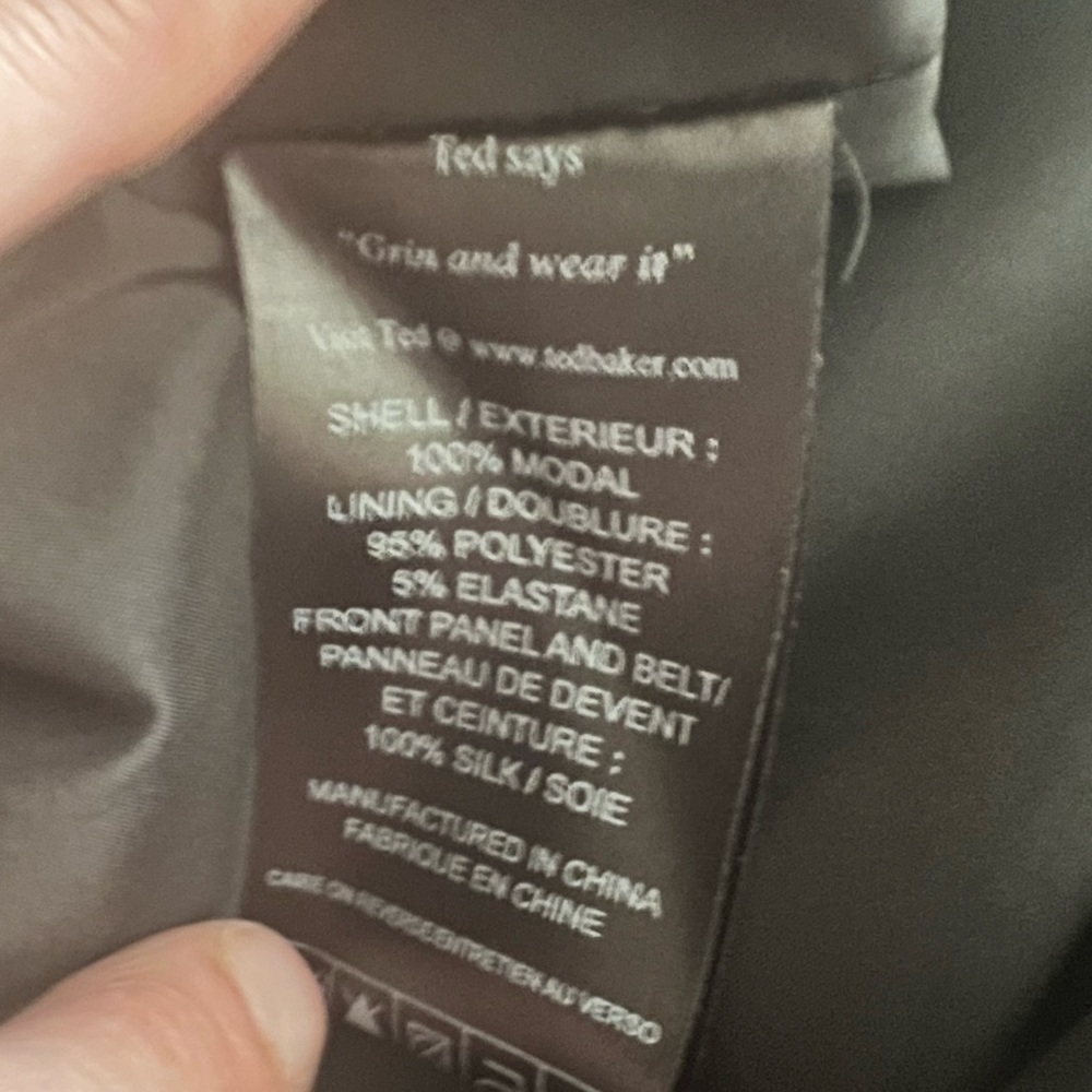 EUC Ted Baker London black dress. - Picture 10 of 10
